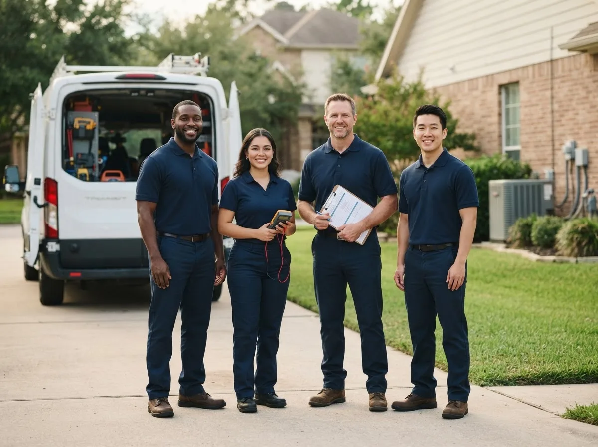 Certified HVAC technician near Hockley, TX